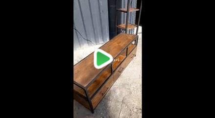 میز تلویزیون چوبی