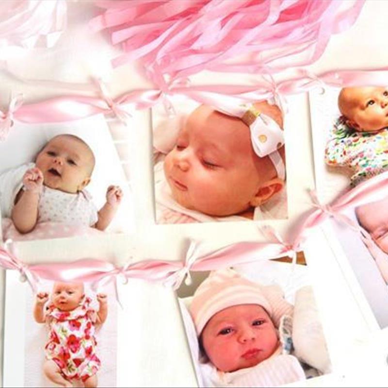 دکوری خاص برای تزئین اتاق نوزاد با عکس های زیبای نوزاد