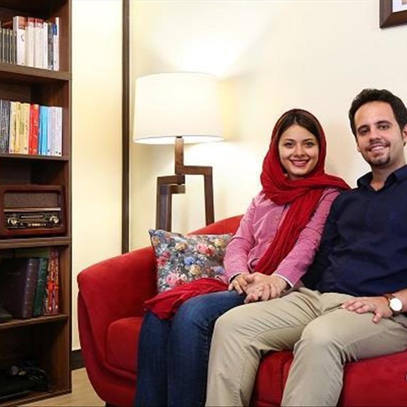 چیدمان خانه های کوچک آپارتمانی، آشیانه پر مهر ماندانا و مسعود!