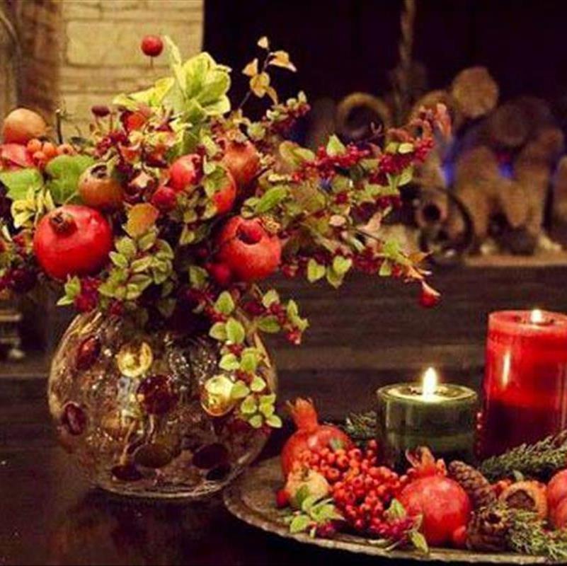 تزیینات شب یلدا، آن چه در خانه مخاطبان خوش سلیقه ما گذشت!
