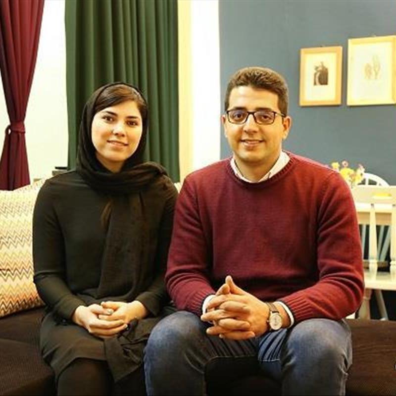 دیزاین خانه های کوچک، دکوراسیون رنگی و کم هزینه مهسا و بهراد!