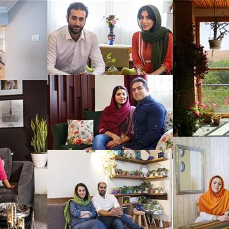 7 دکوراسیون برگزیده از تورهای خانه‌گردی چیدانه در سال 96