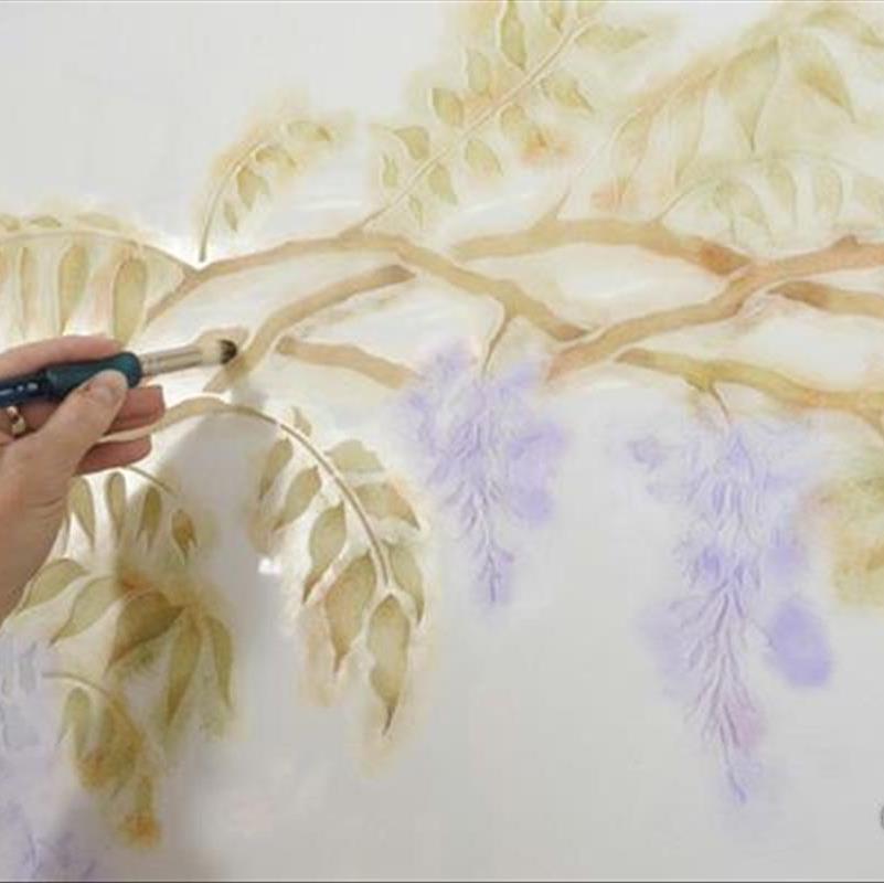 دیوارهای بی نظیر با رنگ و نقاشی های ساده و ارزان!