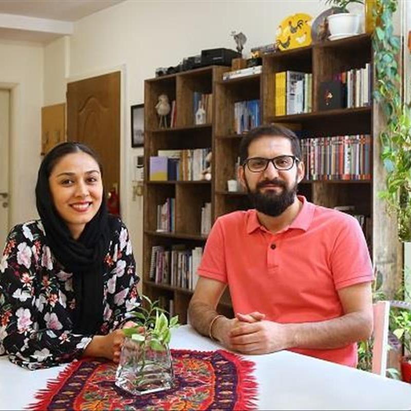 خانه های 70 متری، دکوراسیون خودمانی به سلیقه راحله و سعید!