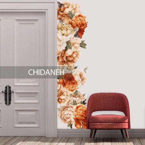 کاغذ دیواری گل دار، طرح های لطیف برای فضاهای مختلف خانه!