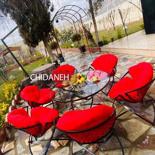 مبل فضای باز فلزی بهتره یا حصیری؟
