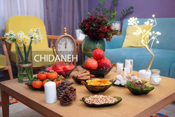 ظروف مخصوص شب یلدا، ظرف‌های جذاب طرح انار و هندوانه