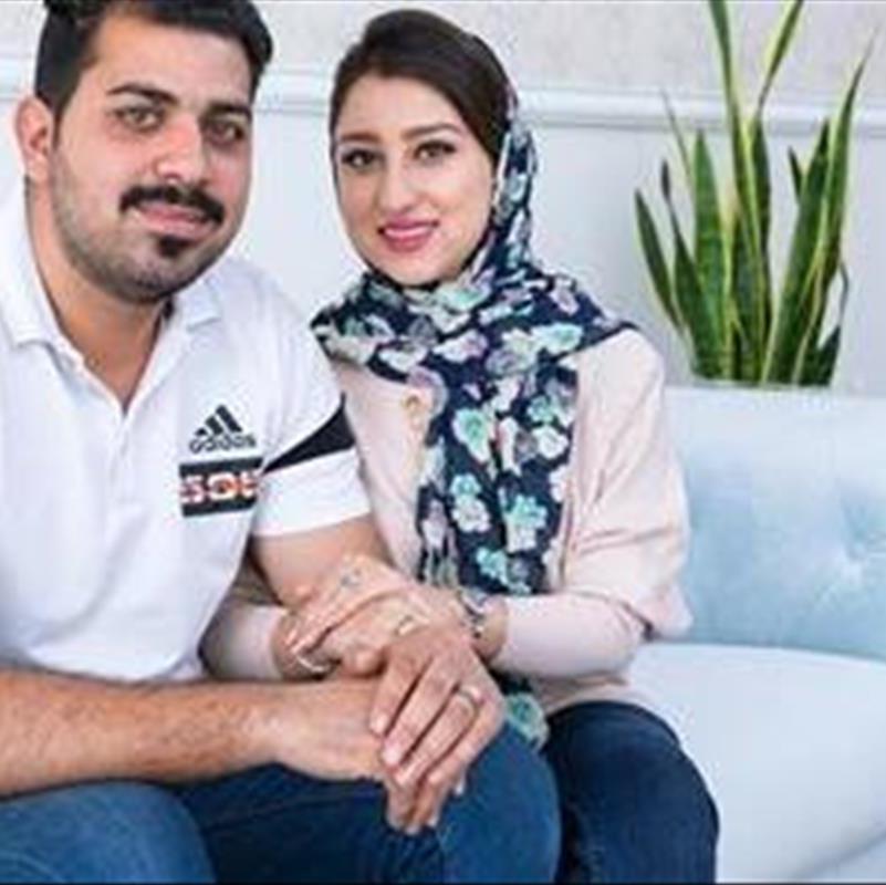 ترکیب رنگ صورتی، خانه صد متری مهیا و علی در کرج!