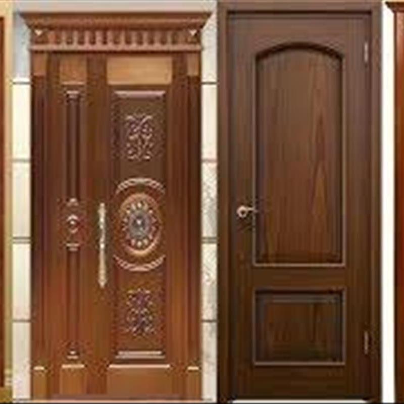 انواع درب ساختمانی، جدیدترین مدل های چوبی