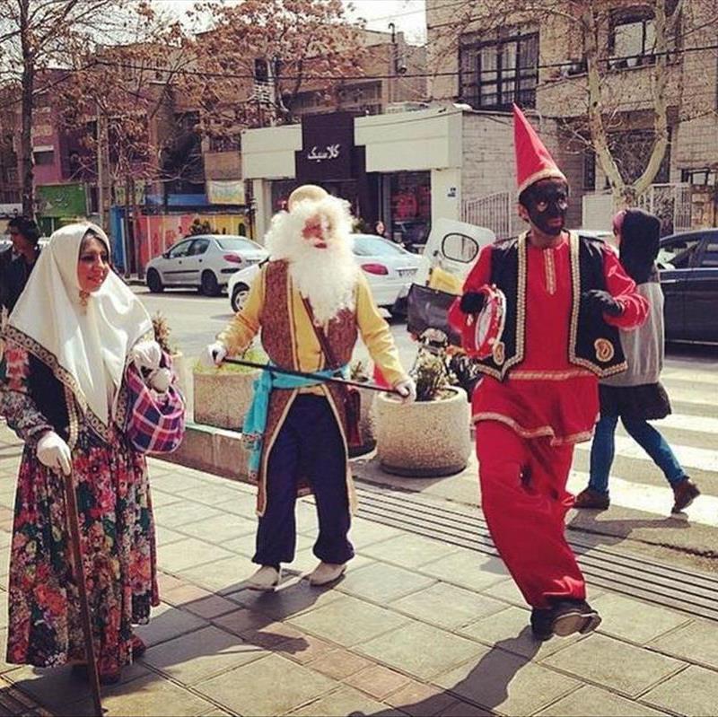 عمونوروز و ننه‌سرما، داستان قدیمی که حاجی‌فیروز با پای‌کوبی می‌خواند