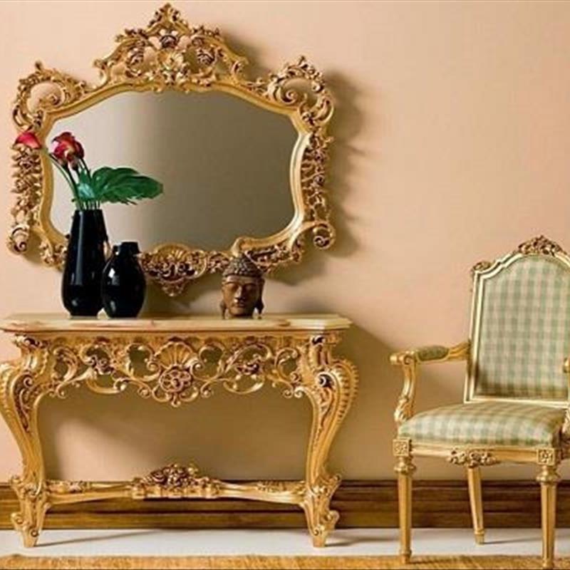 آینه کنسول کلاسیک، از پذیرایی تا سرویس بهداشتی!