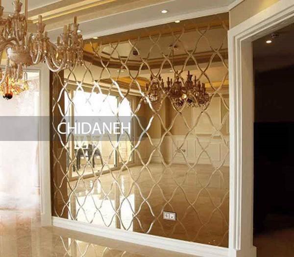 اجرای آینه دکوراتیو، انواع مدل های جدید و تکنیک نصب روی دیوار