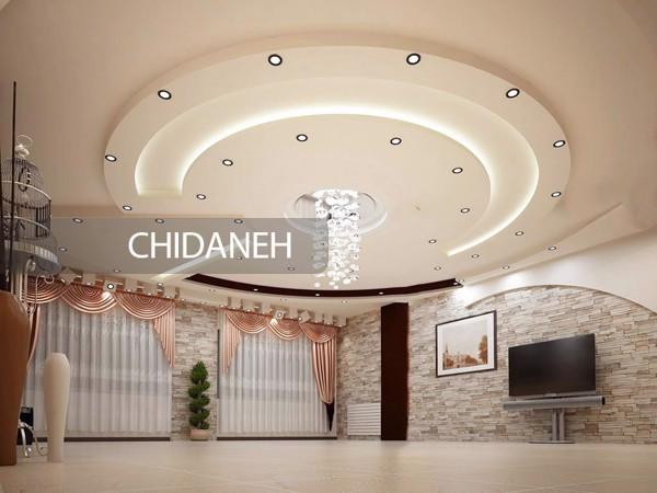 34 مدل کناف دایره ای و گرد برای سقف و دیوار خانه
