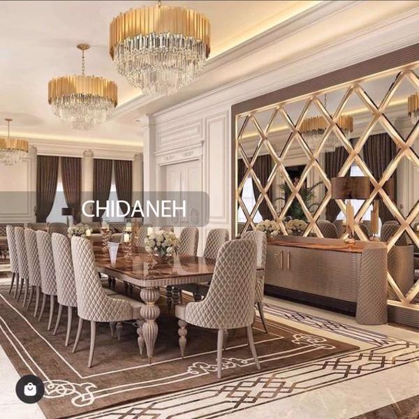 کاربرد آینه دکوراتیو در چیدمان منزل