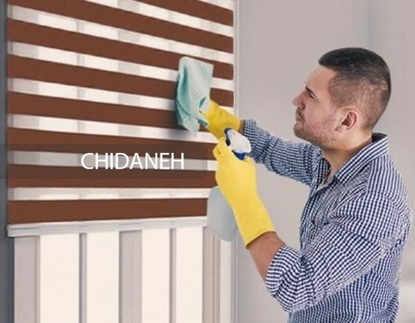 شستن پرده زبرا در منزل + بهترین و آسان ترین روش شستن پرده زبرا