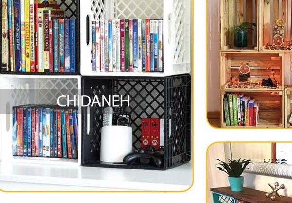 این قفسه‌های تزیینی جذاب را در خانه بسازید!