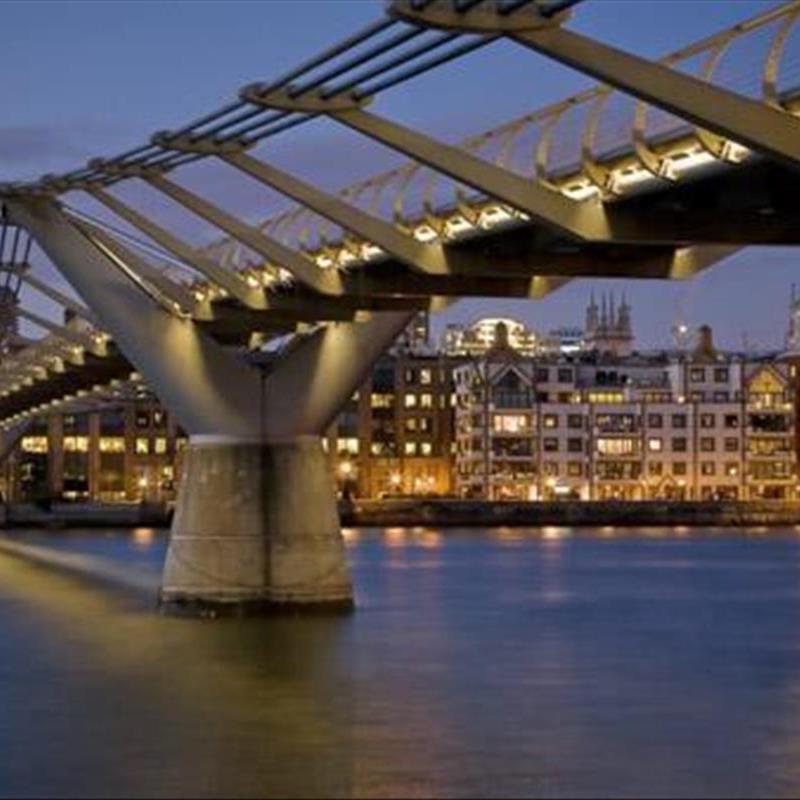 پل میلینیوم در لندن، جادوی پل های معلق!