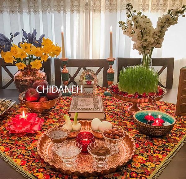 رومیزی هفت سین، 7 پارچه که در هر خونه‌ای پیدا می‌شه!