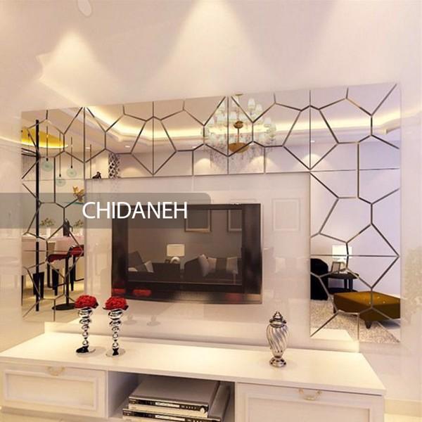 آینه کاری مدرن برای دکوراسیون منزل دلباز و روشن