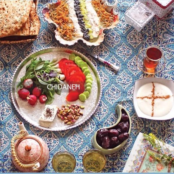 عکس سفره افطاری ساده، به رسم قرنطینه دوران کرونا!