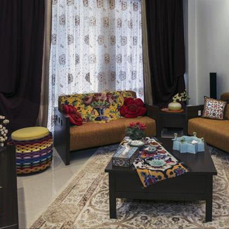 آپارتمان کوچک شراره در تهران، خانه ای به شیرینی شکلات!