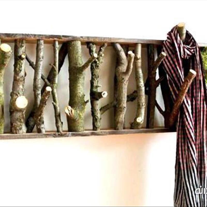 5 رخت آویز خلاقانه که می توانید خودتان بسازید!