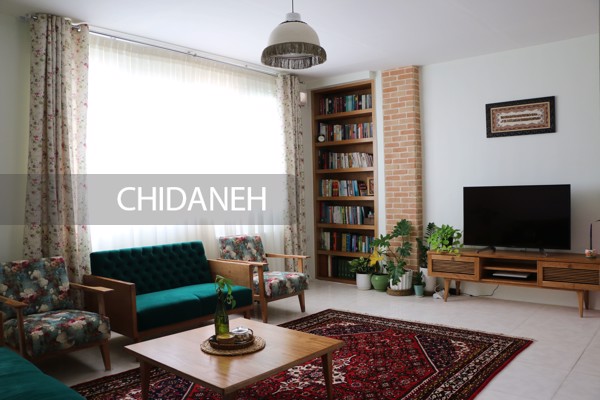 مدل خانه 80 متری دوخوابه، دکوراسیون ایرانی در شیراز