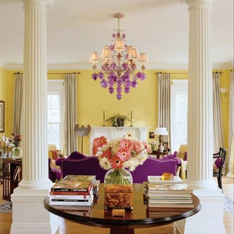 رنگ زرد خورشید تابستان را به خانه خود بیاورید