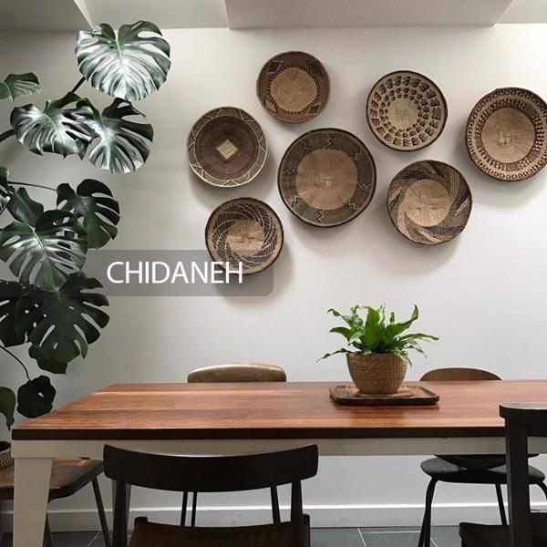 مدل بشقاب حصیری و کاربردهای آن در دکوراسیون