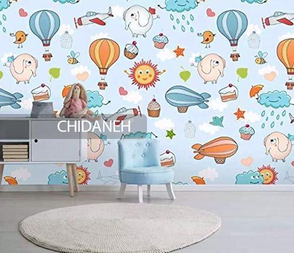 طرح کاغذ دیواری اتاق کودک، اینجا دنیای رویاست!