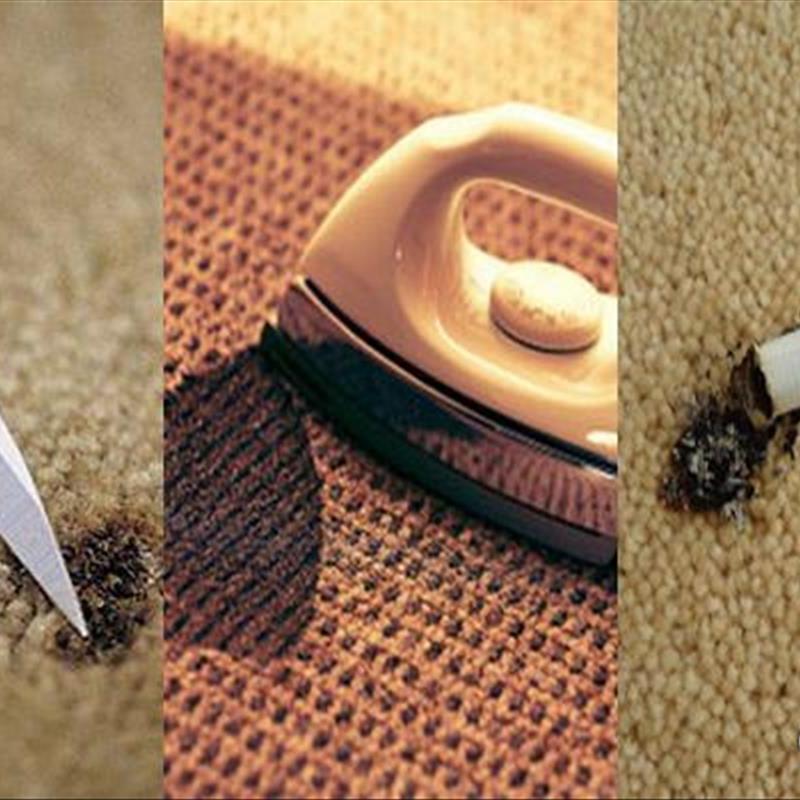 چگونه سوختگی فرش را رفع کنیم؟