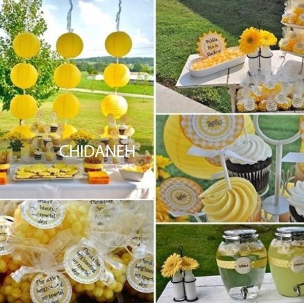 36 ایده برای تزیین میز تولد شیک و زیبا