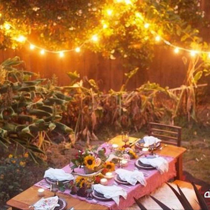 مهمانی در باغ، بهترین تزیینات برای یک عصرانه تابستانه و خنک!